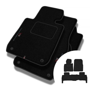Velurové koberce Performance pro Toyota Land Cruiser J200 2007-2021