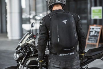 РЮКЗАК SHIMA AYRO Рюкзак для мотоцикла с мягкой подкладкой, черный, 24 л