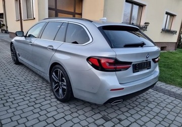 BMW Seria 5 G30-G31 Touring Facelifting 3.0 530d 286KM 2021 BMW Seria 5 Lift 3.0D 286 PS Mild hybrid Zadbane Niski przebieg Serwis ASO, zdjęcie 6