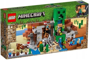 KLOCKI LEGO MINECRAFT 21155 KOPALNIA CREEPERÓW