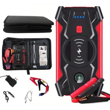 JUMP STARTER ROZRUCH BOOSTER URZĄDZENIE POWERBANK LATARKA 20000mAh 12V 800A
