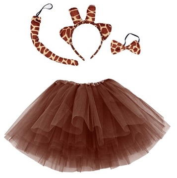 KOSTIUM ŻYRAFY ŻYRAFA 2-9 lat 30cm