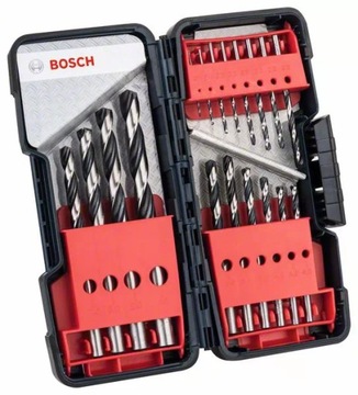 BOSCH ZESTAW WIERTEŁ DO METALU POINTTEQ 18 SZTUK