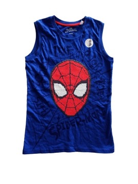 C&A Top z cekinami SPIDER-MAN roz 134 cm