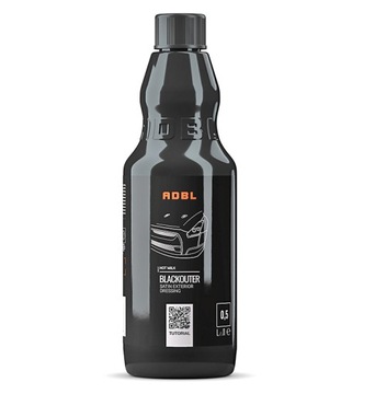 ADBL BLACKOUTER DRESSING ЧЕРНЫЙ ДЛЯ РЕМОНТ ПЛАСТИКА + ГУБКА-АППЛИКАТОР