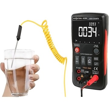 MULTIMETR CYFROWY MIERNIK PRĄDU ELEKTRYCZNY UNIWERSALNY RICHMETERS 409B