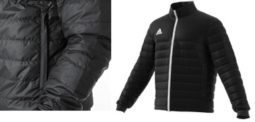 Adidas kurtka męska czarna poliestrowa bez kaptura IB6070 r. XL