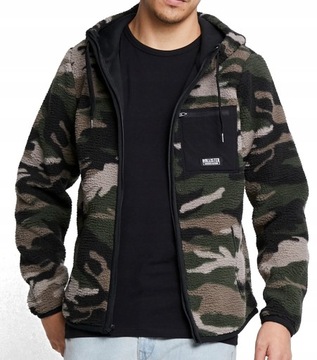 HOLLISTER Kurtka Moro Militarna Polar L