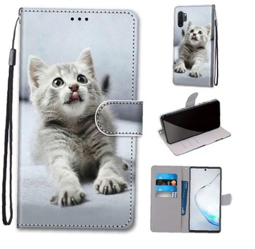 Magnet Leather Flip Cover Case for Samsung Galaxy Note 10 Plus [DK132]