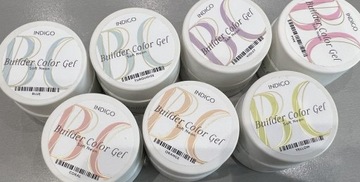 INDIGO BUILDER GEL color TURQUOISE żel soft NEON 15ml