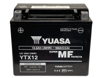 Аккумулятор Yuasa YTX12-BS