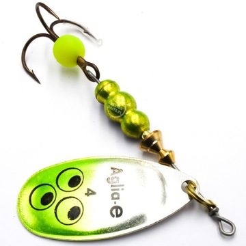 Błystka Obrotówka Mepps AGLIA -e seledynowa nr 4