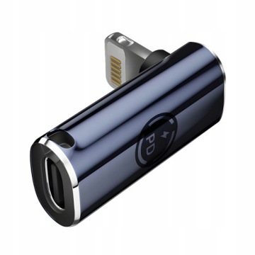 ADAPTER KĄTOWY KONWERTER PRZEJŚCIÓWKA Z USB-C DO LIGHTNING 27W PD3