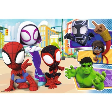 PUZZLE MAXI 24 SPIDAY SPPIDERMAN HULK 3+ TREFL