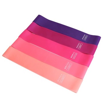 Мини-ленты Эспандеры для упражнений НАБОР 5 шт.