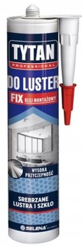 Tytan KLEJ MONTAŻOWY FIX DO LUSTER szkła 290ml BEŻOWY