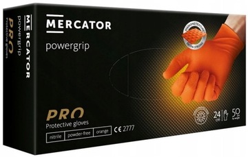 Rękawice IDEALL GRIP 50szt. M Orange PRO