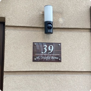 Табличка АДРЕС доска номер дома номер дома АЛЮМИНИЙ 3D - ЦВЕТА