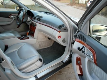 Mercedes Klasa S W220 Sedan 3.2 (320 CDI) 197KM 2002 Mercedes-Benz Klasa S Salon Polska Pelna opcja Niski przebieg 3.2 Diesel, zdjęcie 21