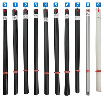 АППАРАТ ДЛЯ СВАРКИ ПЛАСТМАСС АТ-951+ набор САМЫХ ПОПУЛЯРНЫХ связующих 10х100г МИКС