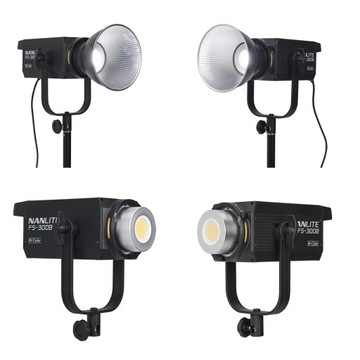 Nanlite FS-300B Светодиодный двухцветный точечный светильник 2700-6500K Лампа Bowens