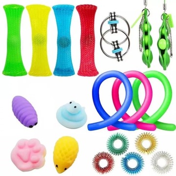ZABAWKI ANTYSTRESOWE SENSORYCZNE FIDGET TOYS 19ZST