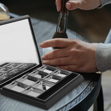 Магнитная дорожная палетка для макияжа с тенями для век