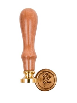 Stempel do laku stempel do pieczęci Stemple do laku Róża - 2 cm