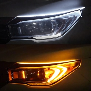 ŚWIATŁA DRL FLEX LED dzienne + płynący kierunek