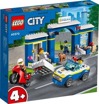 LEGO CITY 60370 Posterunek policji pościg