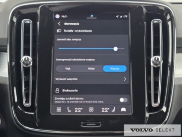 Volvo XC40 Crossover Facelifting 2.0 B4 197KM 2022 Volvo XC 40 Salon PL B4 197KM Aut. Google Kamera C, zdjęcie 26