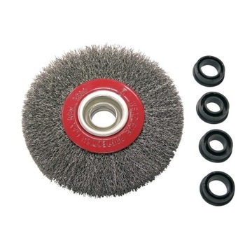 ДИСКОВАЯ ЩЕТКА ИЗ ВОЛНЕННОЙ СТАЛЬНОЙ ПРОВОЛОКИ. ФИ125М