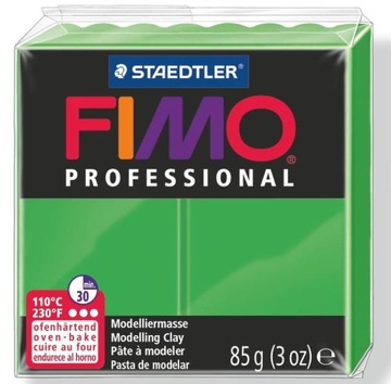 Modelina Fimo Professional kolor: zielony - 5
