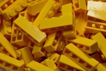 Lego żółty klocek 1x4 3010 10szt
