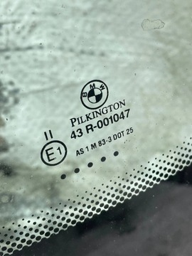 BMW E46 3 SKLO (OKNO) PŘEDNÍ ČELNÍ
