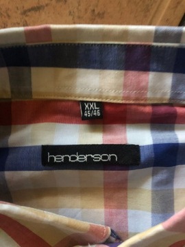 Koszula HENDERSON ,rozmiar XXL,koł.-47cm -stan idealny