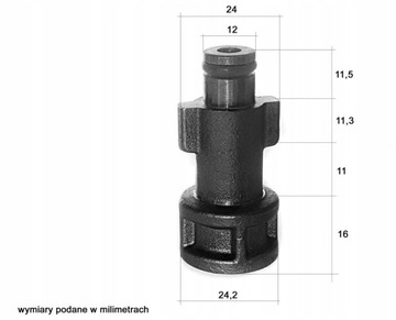 PIANOWNICA 1000ML DO MYJKI BOSCH FAIP LANCA PIANY