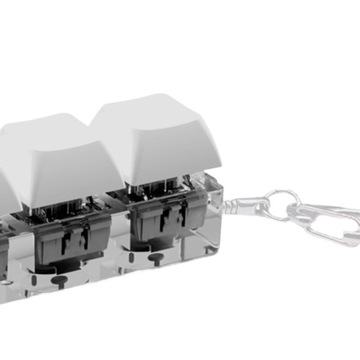 Fidget Keyboard Executive настольная игрушка портативная модная клавиатура с белыми клавишами