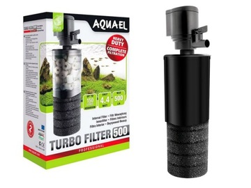 AQUAEL TURBO 500 filtr wewnętrzny z ceramiką -150L