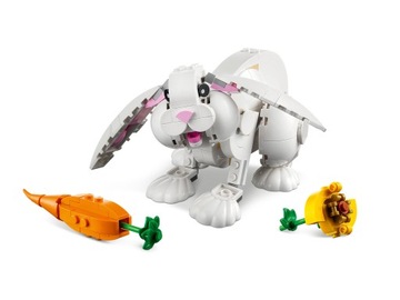 LEGO Creator 31133 Белый кролик 3 в 1 Подарок 258 шт.