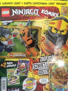 LEGO NINJAGO LEGACY KOMIKS 2/25 + Pixal + latająca żmija