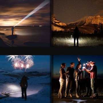 МОЩНЫЙ СВЕТОДИОДНЫЙ ФОНАРЬ С ПЕРЕЗАРЯЖАЕМОЙ БАТАРЕЕЙ