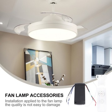 ПОТОЛОЧНЫЙ ВЕНТИЛЯТОР БЕСПРОВОДНОЙ КОНТРОЛЛЕР ВРЕМЕНИ СВЕТИЛЬНИКА