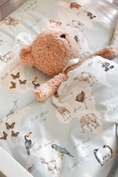 Мешок для детского сада Карта мира