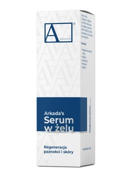 AArkada Arkada's Regenerujące Serum Kolagenowe w Żelu do Paznokci, 15ml