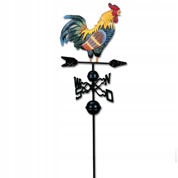 Metalowa ozdoba Weathervane Kogut Weathervane