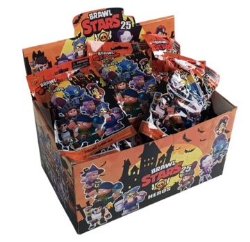 Zestaw Figurki BRAWL STARS 10x + Karty HEROS Saszetka Karty BRAWL STARS 25