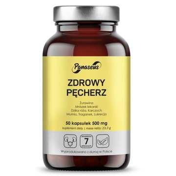 ZDROWY PĘCHERZ Panaseus 50 KAPSUŁEK
