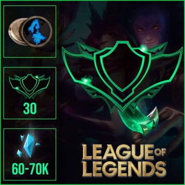 LEAGUE OF LEGENDS 60-70k BE KONTO LOL SMURF EUNE BEZPIECZNE