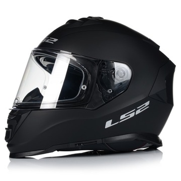 МОТОЦИКЛЬНЫЙ ШЛЕМ LS2 FF800 STORM II ЧЕРНЫЙ МАТОВЫЙ + PINLOCK + BLENDA 22/06